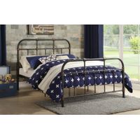 ACME Nicipolis Full Bed, Sandy Gray
