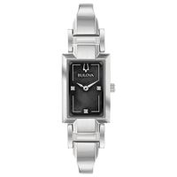 Bulova  - Ladies Classic Silver-Tone Tan...