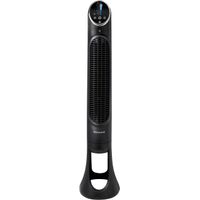 Honeywell - QuietSet Oscillating Whole Room Tower Fan Black, HYF290B - Black