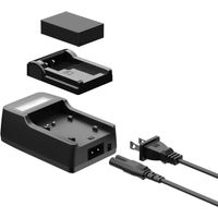 Digipower - Mirrorless Travel Charger For Sony Replacement Batteries NP-FZ100/FW50/FM500F - Black