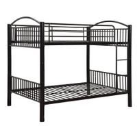 ACME Cayelynn Bunk Bed (F/F), Black