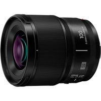 Panasonic - LUMIX Full Frame Camera Lens, S 100mm F2.8 MACRO - Black