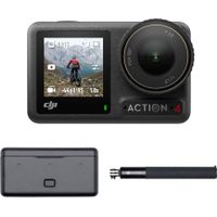 DJI - Osmo Action 4 4K Action Camera Adventure Bundle - Gray