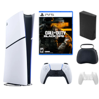 Sony - PS5 PlayStation 5 Bundle with Call of Duty: Black Ops 6 Game and Accessories