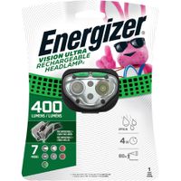 Energizer - Vision Ultra HD Rechargeable Headlamp (Includes USB Charging Cable) - green
