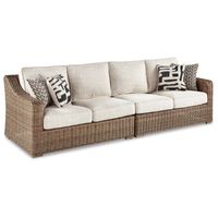 Beachcroft Right-Arm Facing/Left-Arm Facing Loveseat w/Cushion (2/CN)