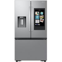 Samsung - 30 cu. ft. 3-Door French Door Smart Refrigerator with Family Hub - Stainless Steel