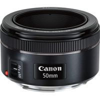 Canon - EF50mm F1.8 STM Standard Prime Lens for EOS DSLR Cameras - Black