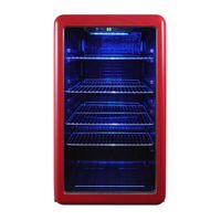 Magic Chef 3.4cu. ft. Red Retro Beverage...