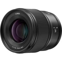 Panasonic - LUMIX S Series Camera Lens, 50mm F1.8 L-Mount Lens for Mirrorless Full Frame Digital Cameras, S-S50 - Black