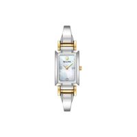 Bulova  - Ladies Classic Two-Tone SS Tan...