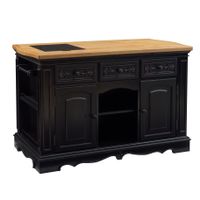 Paulus Kitchen Island Black