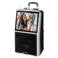 Supersonic - 15" Touchscreen Karaoke System w/ 8" Built-in Speaker