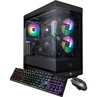 iBUYPOWER - Y40 Gaming Desktop - Intel Core i7 13700KF - 32GB Memory - NVIDIA GeForce RTX 4070 12GB - 1TB NVMe SSD - Black