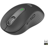 Logitech - Signature M650 Wireless Optical Mouse with Silent Clicks - Wireless - Graphite