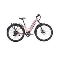 Aventon - Level.2 Commuter Step-Through eBike w/ up to 60 miles Max Operating Range and 28 MPH Max Speed - Medium/Large - Himalayan Pink