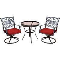 Traditions 3pc: 2 Swivel Rockers, 30" Ro...