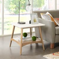 Chandler Off-White End Table