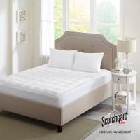 White Highline 3M Microfiber Mattress Pa...