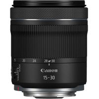 Canon - RF 15-30mm F4.5-6.3 IS STM Ultra-Wide Angle Zoom Lens for EOS R-Series Cameras - Black