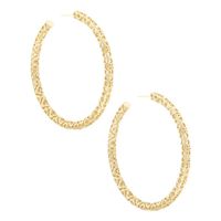 Kendra Scott Maggie Hoop Earring (Gold F...