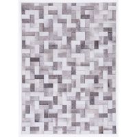 Larriat Gray And Ivory 5X7 Area Rug