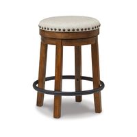 Valebeck Upholstered Swivel Stool (1/CN)