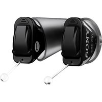 Sony - Discreet OTC Hearing Aids with replaceable batteries, Self-Fitting CRE-C10 - Black