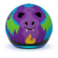 Amazon - Echo Dot Kids (5th Gen 2022 Release) with Alexa - Fire Dragon