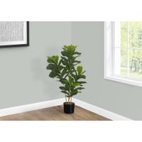 Artificial Plant - 41"H / Indoor Fiddle Tree In A 5" Pot