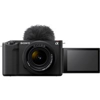 Sony - Alpha ZV-E1 Full-frame Vlog Mirrorless Lens Camera Kit with 28-60mm Lens - Black