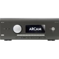 Arcam - AVR11 595W 7.1 Ch. Bluetooth capable With Google Cast and 8K Ultra HD HDR Compatible A/V Home Theater Receiver - Gray