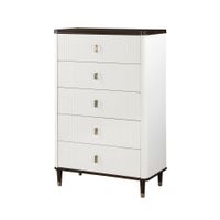 ACME Carena Chest, White & Brown Finish