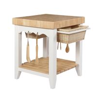 Lincoln Kitchen Island White