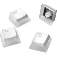 SteelSeries - PRISMCAPS - Universal Double Shot PBT Keycaps - White
