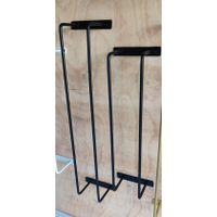 Tiercel Metal Towel Rack Set Of 2 Black