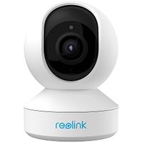 Reolink - E1 Series Outdoor PoE 4K Security Camera with Auto-Tracking - White