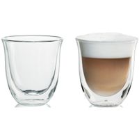De'Longhi - 6 Oz. Cappuccino Glasses (2-pack)