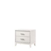 ACME Haiden Nightstand, White Finish