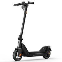 NIU - KQi3 Sport Foldable Electric Kick Scooter w/ 25 mi Max Operating Range  17.4 mph Max Speed - Black