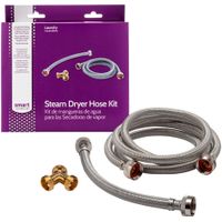 Smart Choice - Steam Dryer Installation Kit - stainless steel
