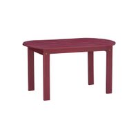 Rosebay Adirondack Coffee Table Red