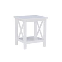 Davison End Table Antique White