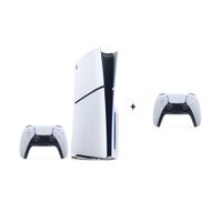 PlayStation 5 Slim 1TB Disc + PS5 DualSe...