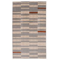 Callahan Light Gray And Bone 4.3X7.3 Area Rug