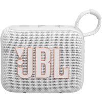 JBL - Go 4 Portable Bluetooth Speaker - White