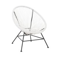 Arnica Single Chair White