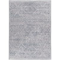 Hutchens Gray And Blue 2.2X3.2 Area Rug