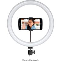 Sunpak - 12" Bicolor LED Ring Light Kit - Black