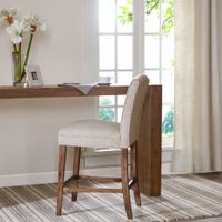 Allegra Cream Counter Stool